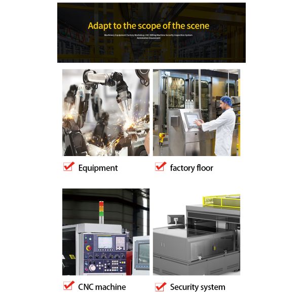 Customizable Tower Warning Light Easy Installation LED Stack Lights IP54 Rating