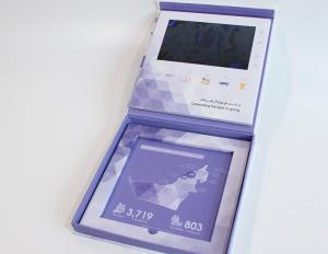 Quality Custom LCD Video Card Video Greeting Card Screen Size 10.1 Inch for sale