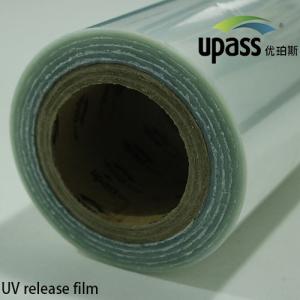 China PET Anti Static UV Release Film Taping And Labeling Application Film on sale