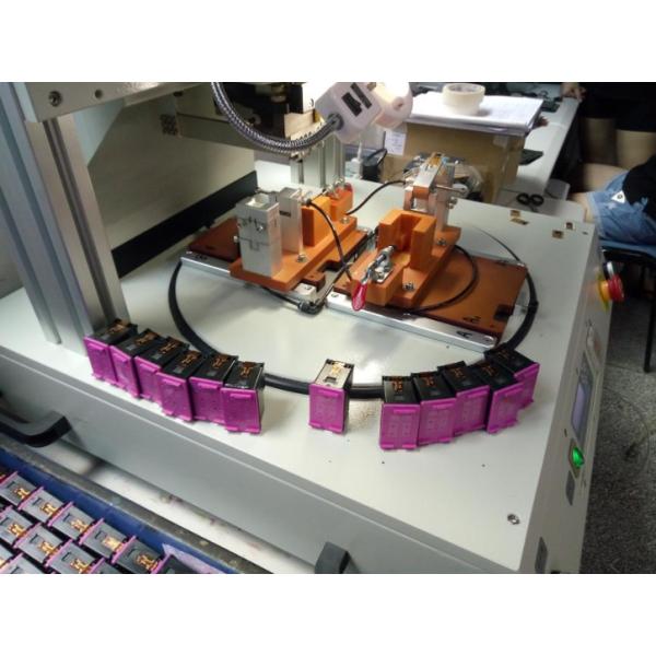 Sliding Table PCB Hot Bar Solder Machine 0.6Mpa For Canon Ink Cartridge Welding
