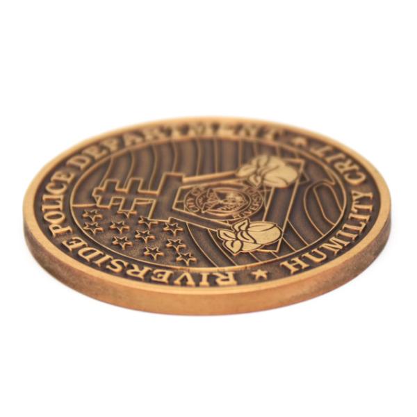 Painted Custom Metal Coins Printing No Minimum Enamel Coins