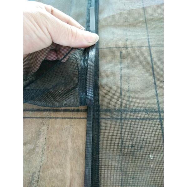Easy Fix Adjustable Door Mosquito Net Durable Magnetic Polyester Screen Door