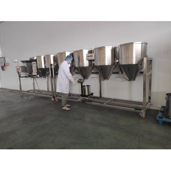 Simens Control 4kw 500kg/H Coconut Peanut Bar Machine