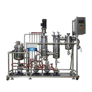 China High Purity Herb Extraction Machine Short Path Molecular Distillation Process Cbd Extraction on sale