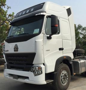 China Euro2 420HP SINOTRUK HOWO A7 Tractor Truck LHD 6X4 , HOWO SINO Truck on sale