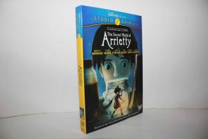 Quality Free DHL Shipping@Disney Cartoon DVD Moveis The Secret World of Arrietty Wholesale!! for sale