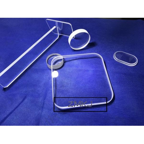 Square Rectangle Sapphire Optical Windows , Single Crystal Glass For LED Chip