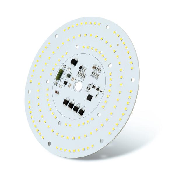 AC 230V Aluminum SMD LED Module Round Downlight Module 2835 white D100mm