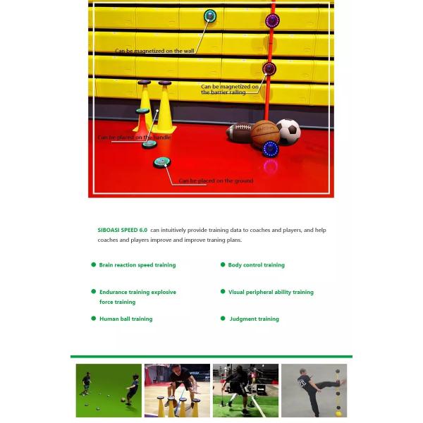 ABS Material Taekwondo Agility Training Lights Reaction Speed Training Lights