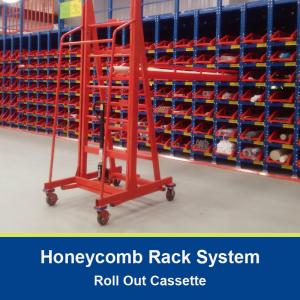 China Roll Out Cassette Rack  Honeycomb Rack Long Products Racking System Warehouse Storage Racking on sale