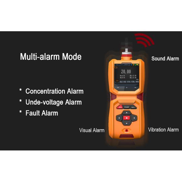 Six In One Air Quality Portable Gas Leak Detector Industrial Dust Monitor