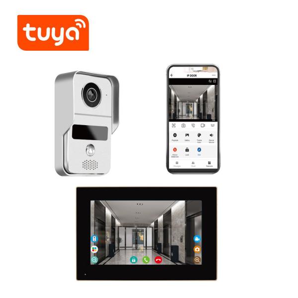 Support Unlock Monitoring Door Phone System Dual Way Intercom For Home Office
