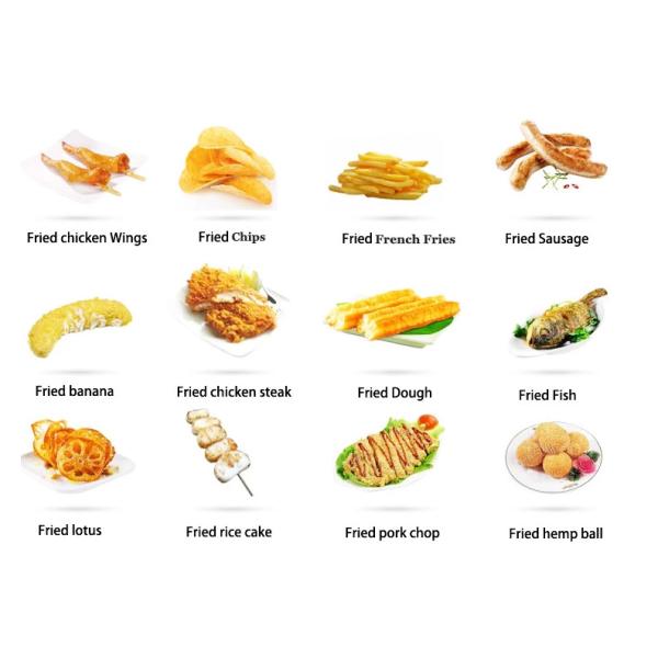 Peanut / Potato Chips Automatic Fryer Machine 9KW 304 Stainless Steel Material