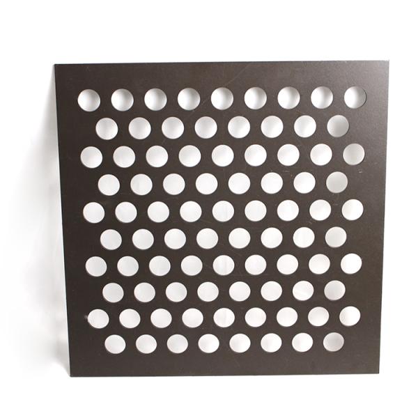 Galvanized Perforated Metal Sheet Mesh For Curtain Wall Panel Decoration