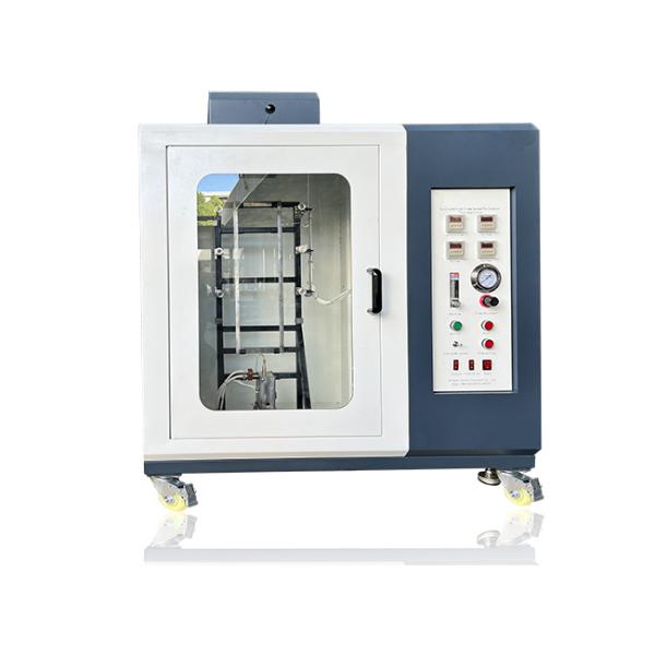 ISO 6941 Lab Test Equipment Vertical Flame Tester For Fabric And Textlite Material