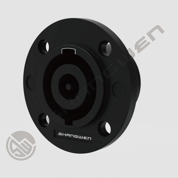 Quick Lock Rugged Durable 8 Pore 8 Pin Male Socket Chassis Industrial Electronic