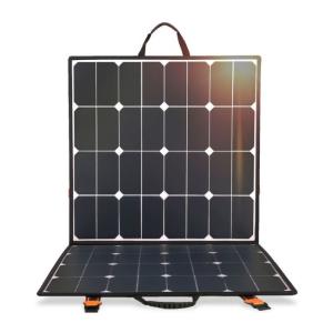 Quality DC USB TYPE C Foldable Solar Charger Portable 100W Foldable Solar Panel For Power Station for sale