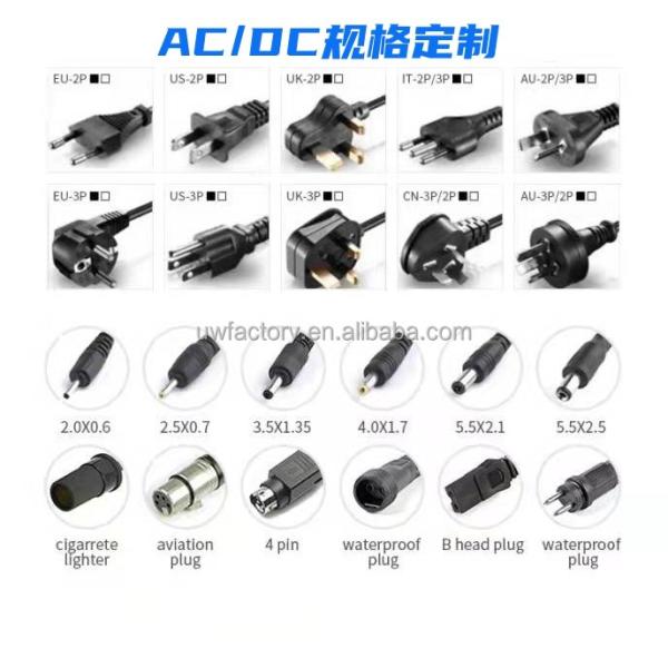 3-24V 10A Digital Display Adjustable Power Supply Adapter USB Wall Charger with Sustainable and Adjustable Voltage Output