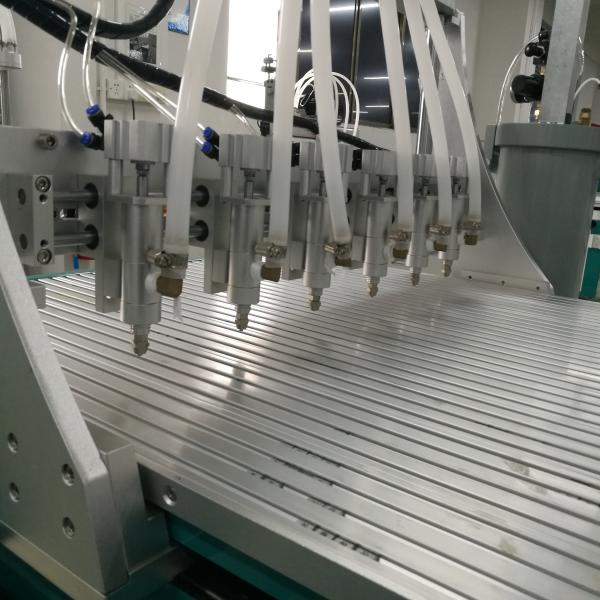 Floor Stand Glue Dispensing Machine Multi Heads Adhesive Dispensing Systems 600*1200MM