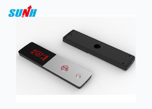 Stainless Steel Elevator Call Panel LOP Anti Fingerprint With Red Seven Segment