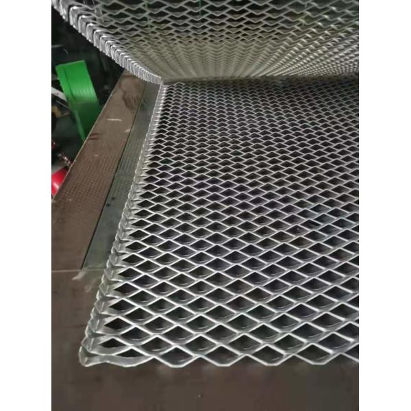 Powder Coating Expanding Wire Mesh Aluminium Sheet 600mm Width 2m Length