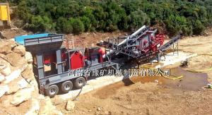 Quality Protable Mobile Crushing And Screening Plants Reasonable Matching Saving Energy for sale
