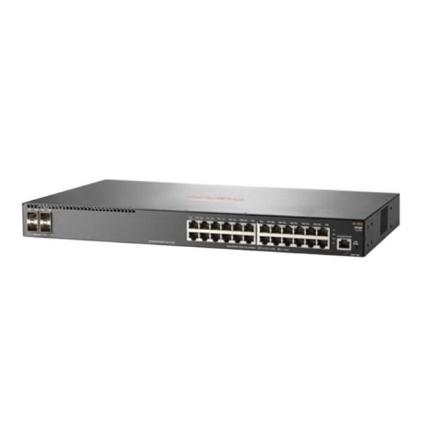 A Ruba JL255A 2930F Switch POE Network Switch