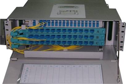 FC,SC,ST,LC optinal 24 Cores ODF CATV Rack-mount Fiber Unit Box