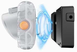 Quality Inductive Charging OLED Display Rechargeable Mining Headlamp Cordless Miner Lamp for sale