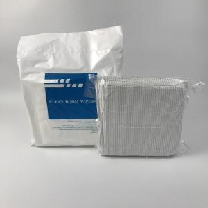 Lint Free Disposable Cleanroom ESD Wipes 98% Polyester For PCBs