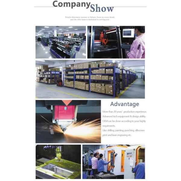 Sandblasting Cnc Aluminum Machining Parts Extruded Aluminum Box 60*60*70mm