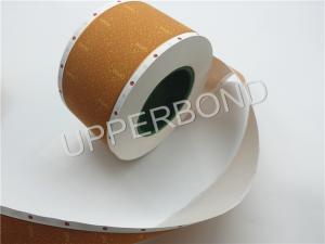 China White Base Paper Yellow Cork Tipping Paper For Ciagratte Packer on sale