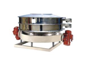 Quality Low Profile Vibro Screen Machine Round Vibrating Separator With Two Screen Layers for sale