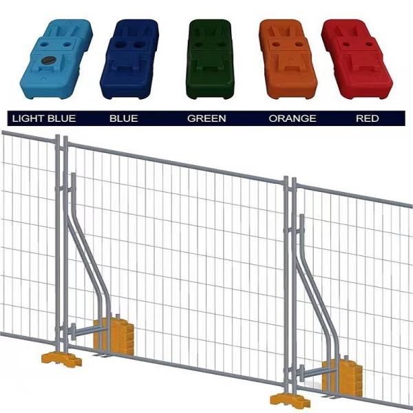 60mmx150mm Temporary Movable Fence Galvanized Mesh Panel For Construction
