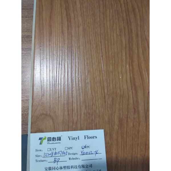 1220X180mm Interlocking Wood Plastic Composite Vinyl Flooring