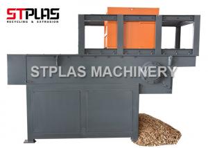 China Industrial Wood Chipper Shredder Machine Single Shaft For Crush Waste Wood on sale