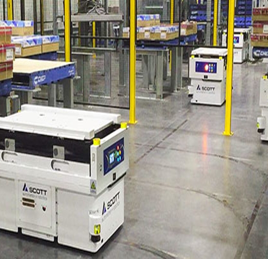 Logistics AGV Robot Warehouse Automated Guided Vehicle System