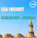 Shenzhen China To Jeddah Saudi Arabia Sea Freight Logistics Transport High Efficiency