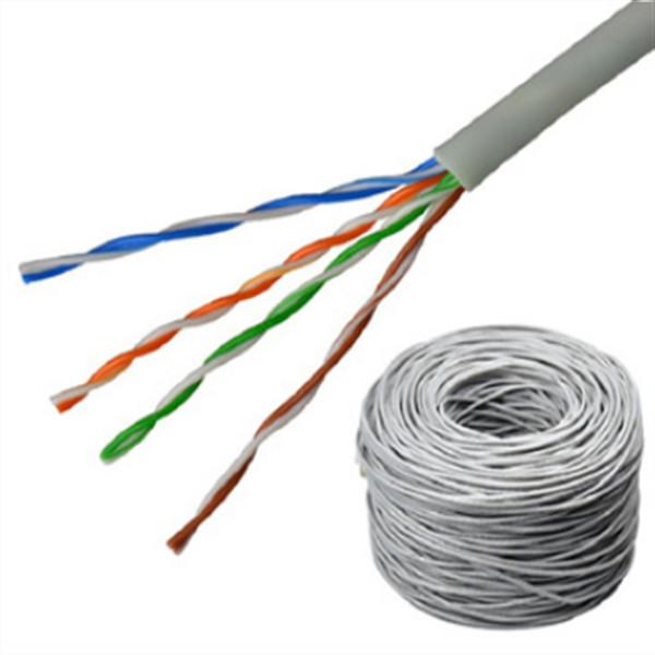 Buy Outdoor Lan Network Cable CAT6 UTP PVC Jacket FTTH FTTB FTTX Network Application at wholesale prices