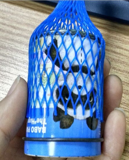 Mesh Net Protective Plastic Mesh Sleeve , Tubular Netting Sleeves Easy To Store