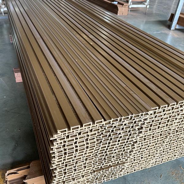 Co-extrusion WPC Exterior Wall Cladding WPC Outdoor Wall Panel