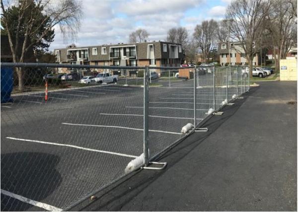 Buy Hot Dipped Galvanized Temporary Mesh Fencing , Chain Link Wire Mesh Fencing at wholesale prices