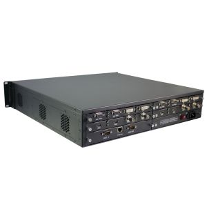 HDMI DVI SDI VGA fiber mixed seemless matrix router