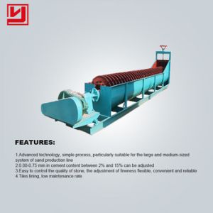 Professional Spiral Classifier Machine Mining Screw Ore Benefication Custom