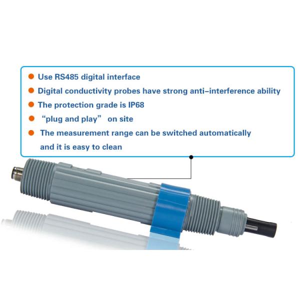 Graphite 2 Electrodes Digital Conductivity Probes Water Quality Analysis