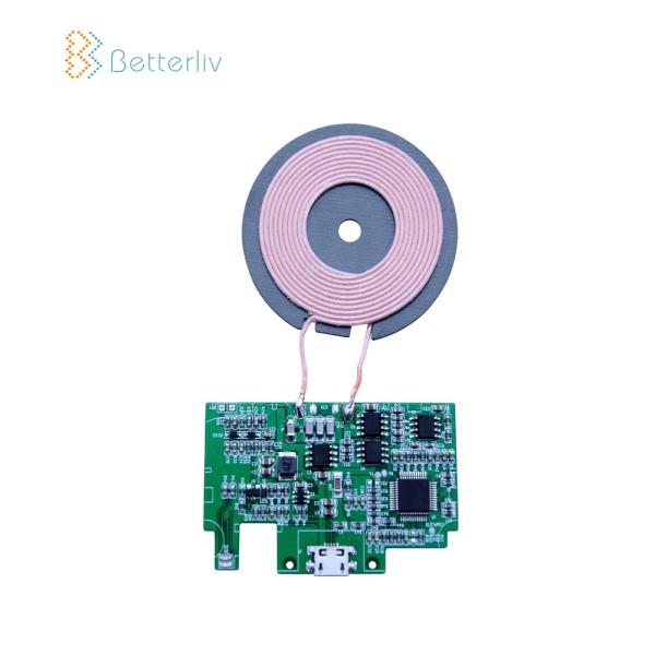 Buy Small Qi Transmitter Module , Wireless Transmitter Module PCBA at wholesale prices