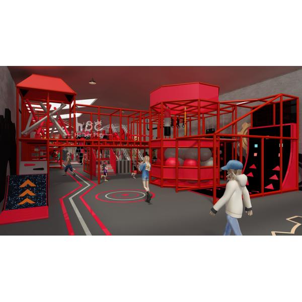 Custom Indoor Playground Equipment for Kids Jungle Ocean Castle Themes