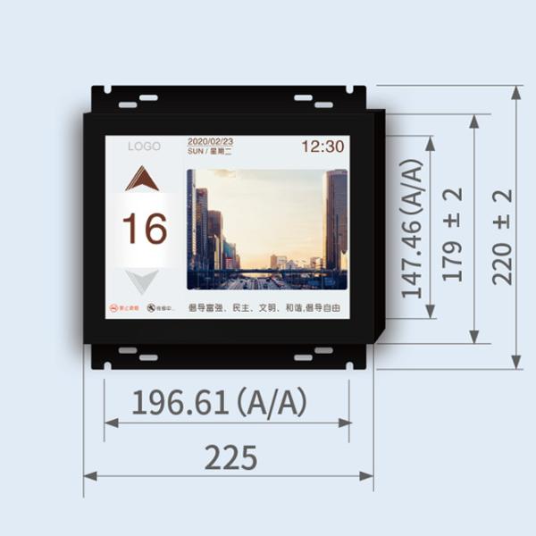 COP Lcd Segment TFT LCD Display Panel Elevator LOP TFT Board Tft Color