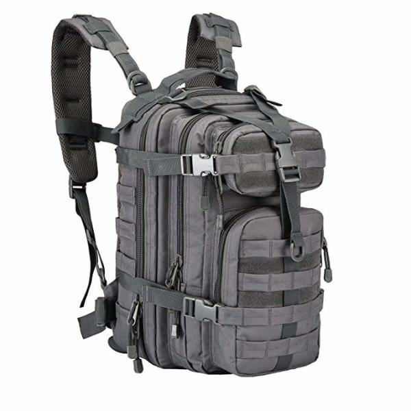 Small 3 Day Army Tactical Backpack , Versatile Army Molle Assault Rucksack Pack
