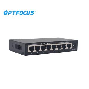 China 1310nm RX 1490nm 8 Port Ethernet Network Switch OEM FTTH Solution PoE Network Switch on sale